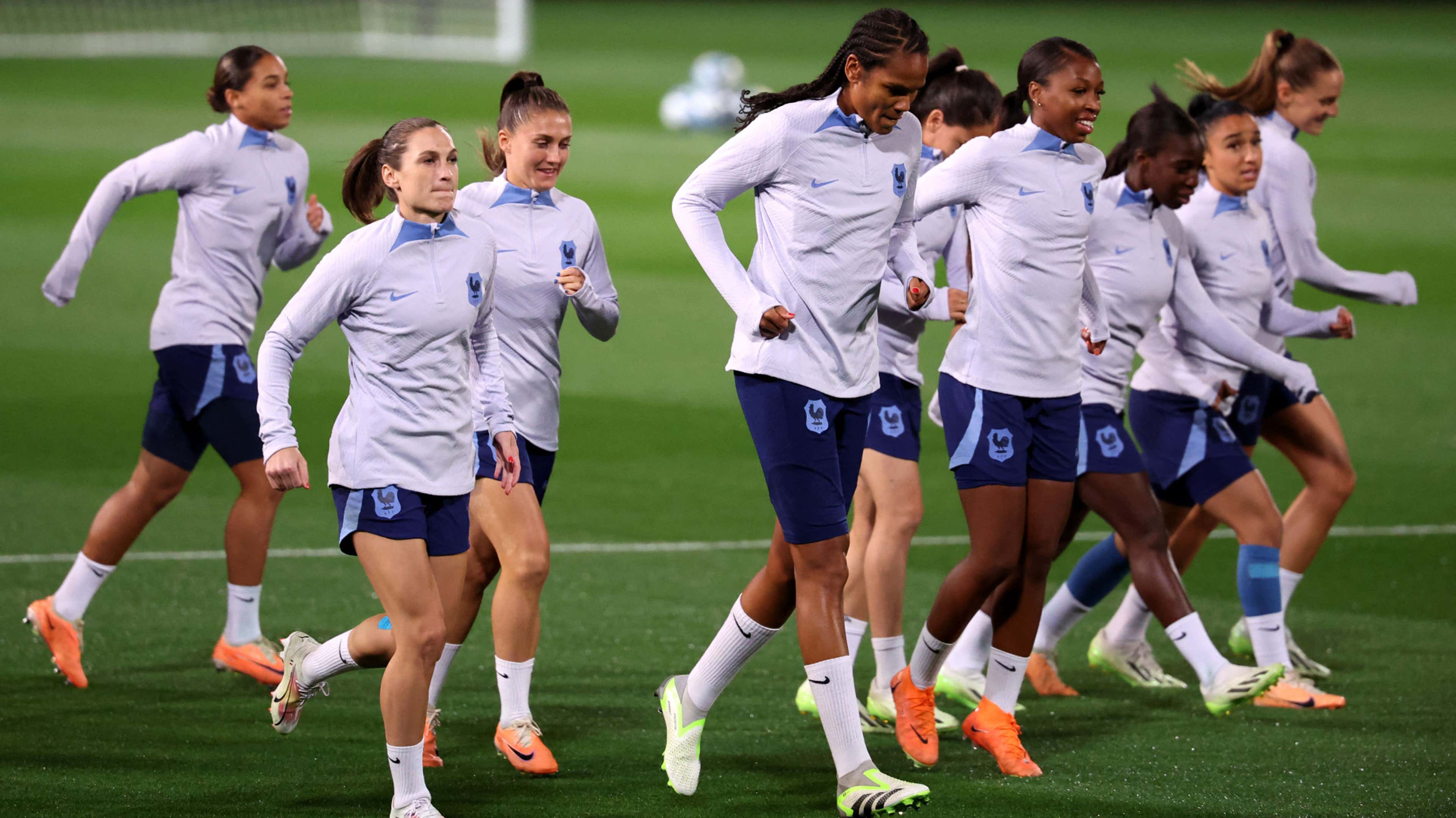 France training Women World Cup
